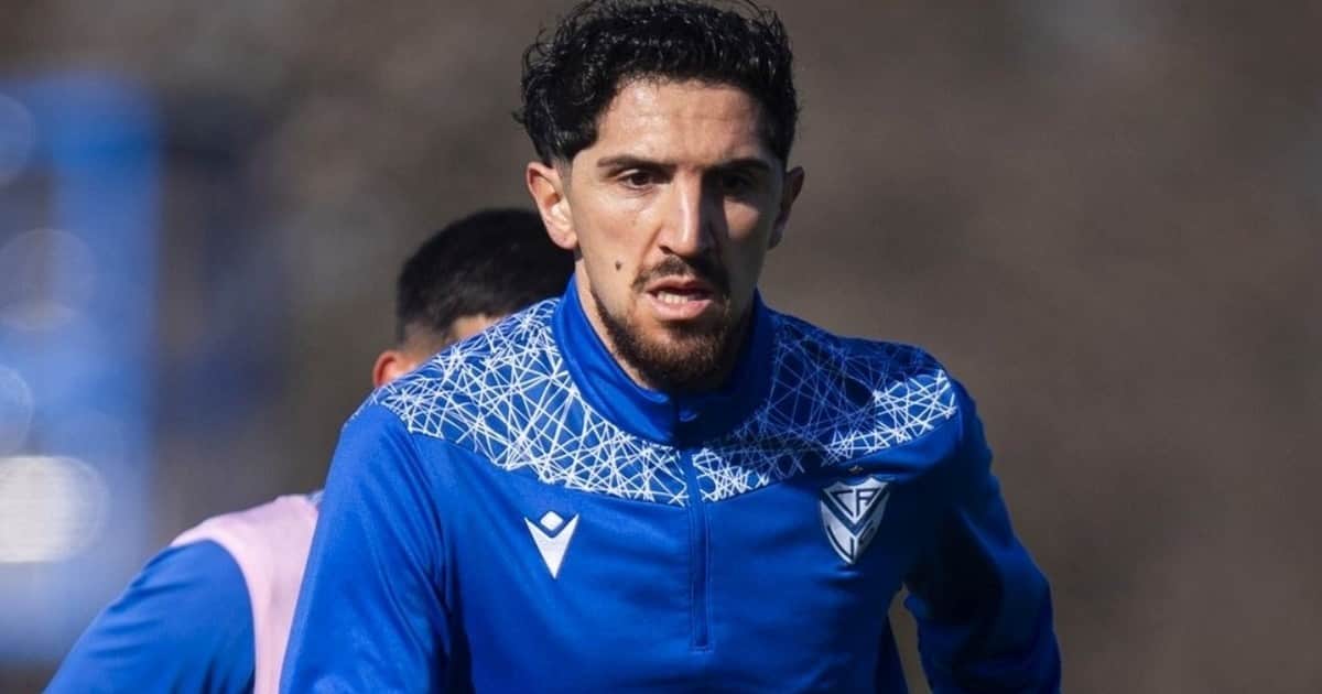 Malas noticias en Vélez: Diego Valdés se volvió a lesionar y se pierde el partido con Boca por Copa Argentina
