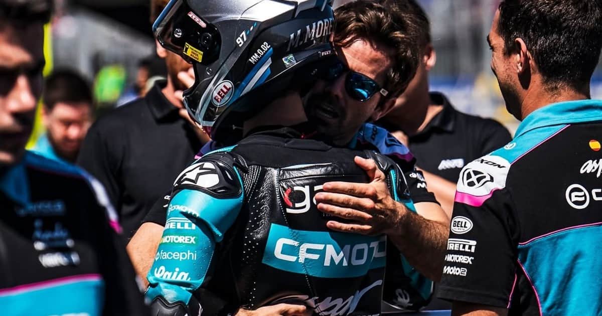 Moto3 en Aragón: Marco Morelli rozó su primera pole en el Mundial