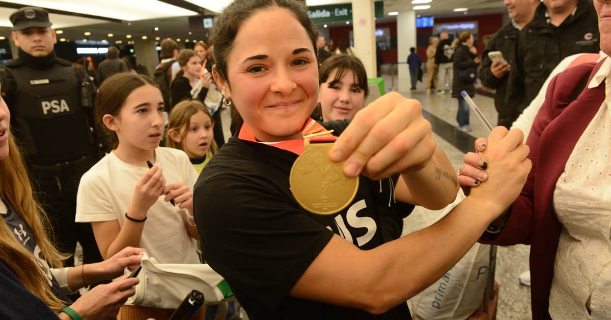 Majo Granatto tras la llegada de Las Leonas a Argentina: "Todo lo que vivimos y lo que trabajamos fue para que esto sea posible"