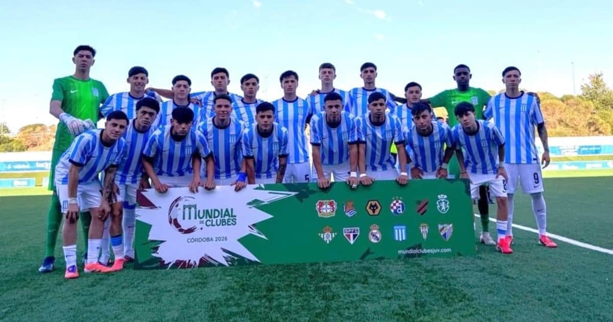 Buen debut de los pibes de Racing en el Mundial de Clubes Sub 18
