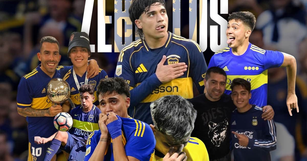 Del Changuito a Chango: los momentos clave de la carrera de Exequiel Zeballos en Boca