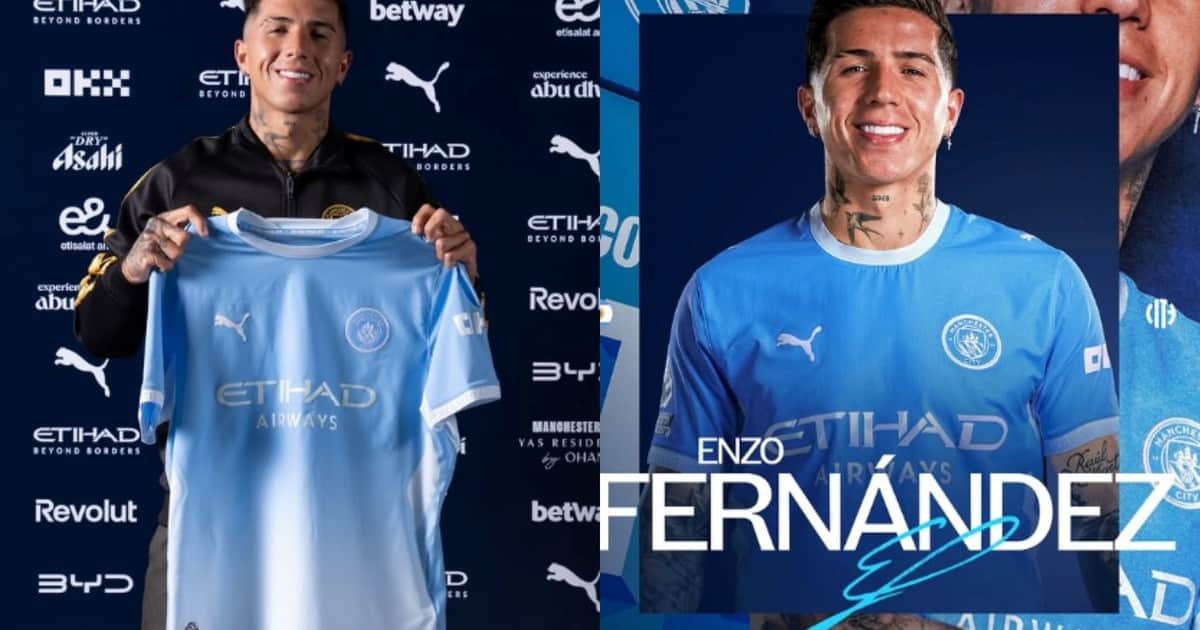 La llegada de Enzo Fernández al Manchester City: qué rol cumplirá en el equipo y cuando podría debutar