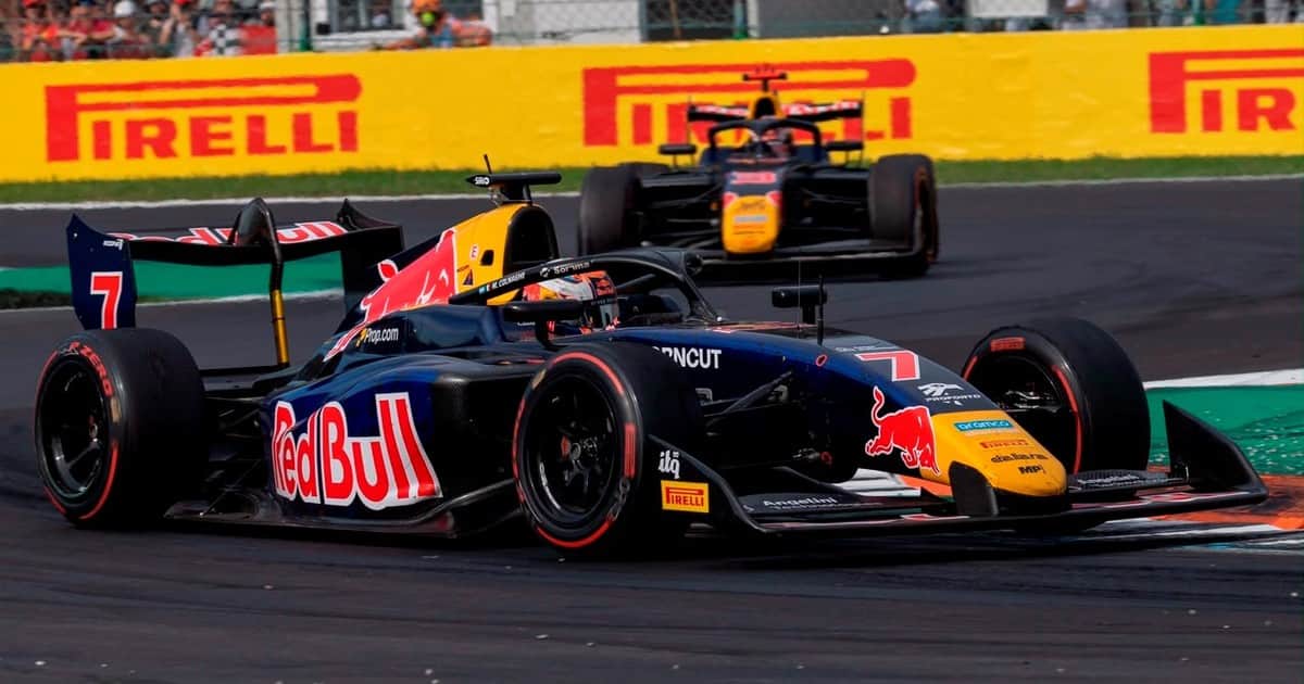Saldo positivo: Mattia Colnaghi y Nicolás Varrone en la carrera Sprint de la Fórmula 3 y Fórmula 2