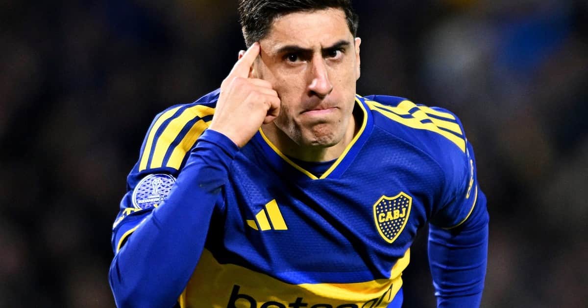 Merentiel, el 9 de Boca: otra definición con su sello y festejo desafiante a los hinchas de San Pablo