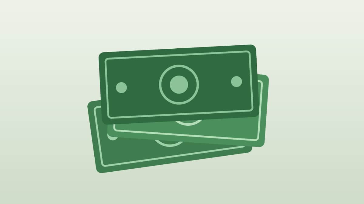 Ilustración de billetes