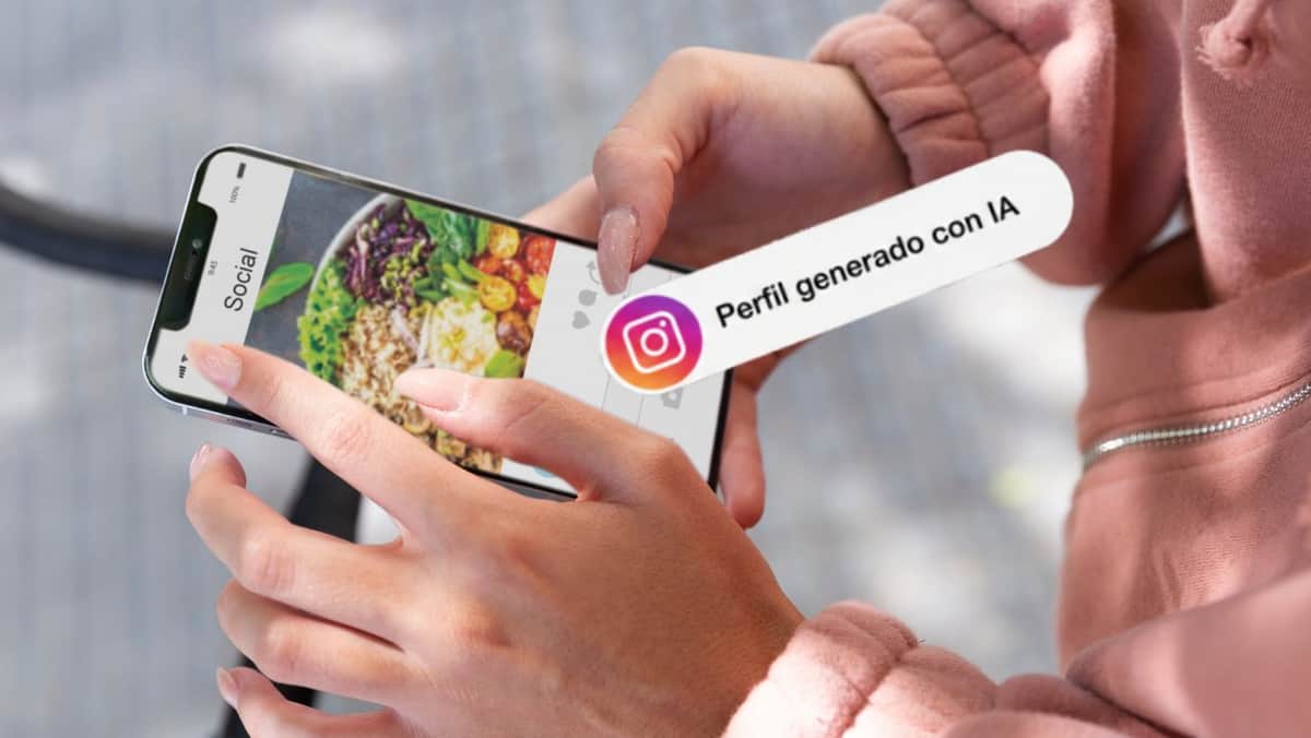 Instagram limitará el alcance de perfiles creados con inteligencia artificial que no lo informen