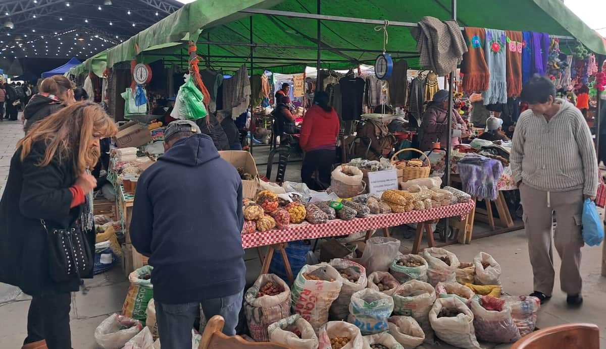 La Feria de las Cuatro Regiones se hace fuerte en Jujuy: O de como una vez al mes copan la capital provincial los productores de la Puna, la Quebrada, los valles templados y las Yungas