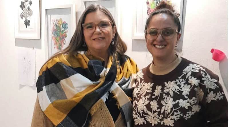 Las artistas María Inés Videla y Constancia Catá exponen Umbrales, en el instituto oncológico Innova