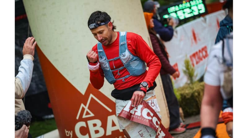 El atleta riotercerense Federico Morales ganó la prueba de ultra trail de 160 km. que se corrió en Villa Yacanto