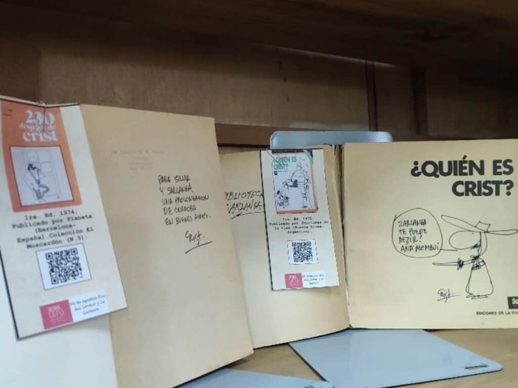 Día del lector y la lectora: la muestra «De puño y letra» exhibe libros autografiados por grandes autores