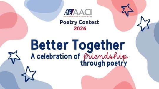 AACI Poetry Contest 2026: cómo es el certamen nacional de poesía en inglés declarado de interés cultural