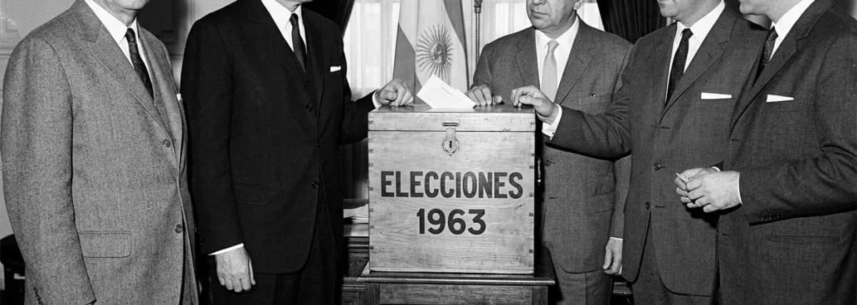 Las elecciones del ‘63: competencia nacional de cordobeses