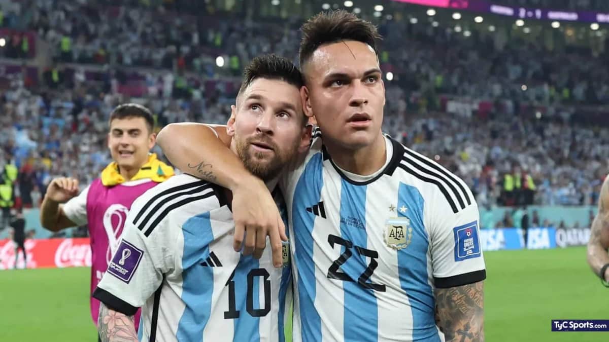 Lionel Messi y Lautaro Martínez fueron nominados al Balón de Oro