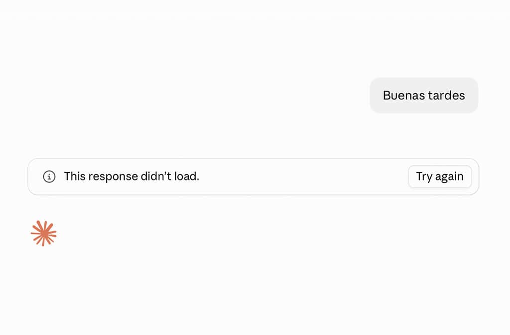 ChatGPT, Gemini, Grok y Claude cayeron esta tarde. El chatbot de Anthropic todavía no consigue recuperarse