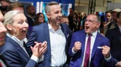 Proyectan la primera victoria estatal para el AfD, el partido de ultraderecha en Alemania