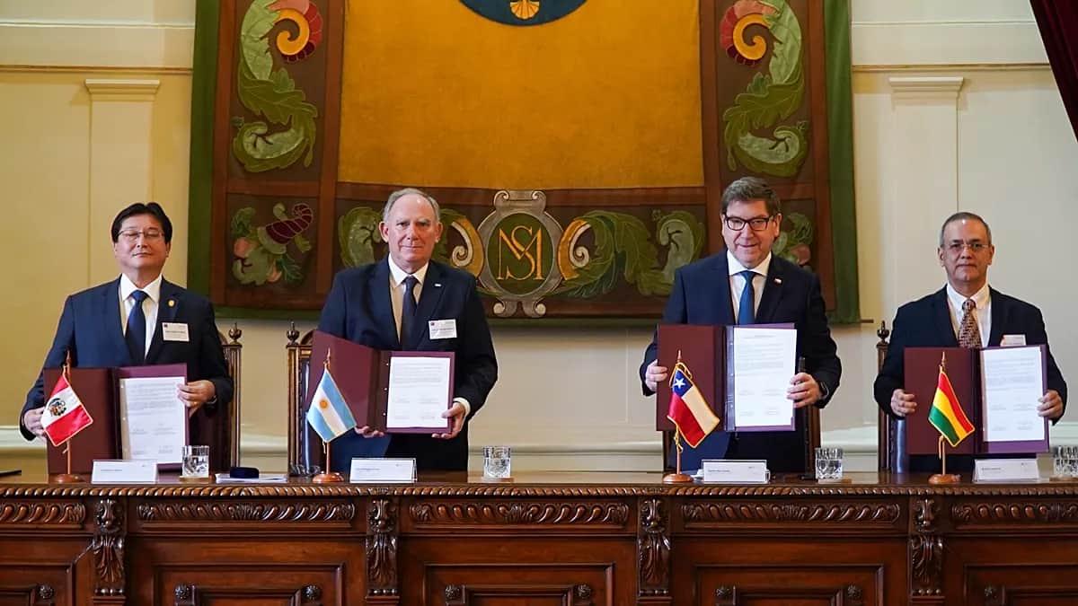 Perú, Argentina, Chile y Bolivia unen fuerzas para ganar peso en el mercado de minerales estratégicos