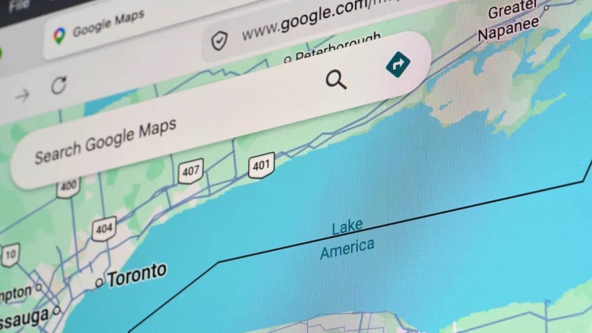 ¿Lago Ontario o Lago América? Google Maps muestra nombres distintos en Canadá y EEUU