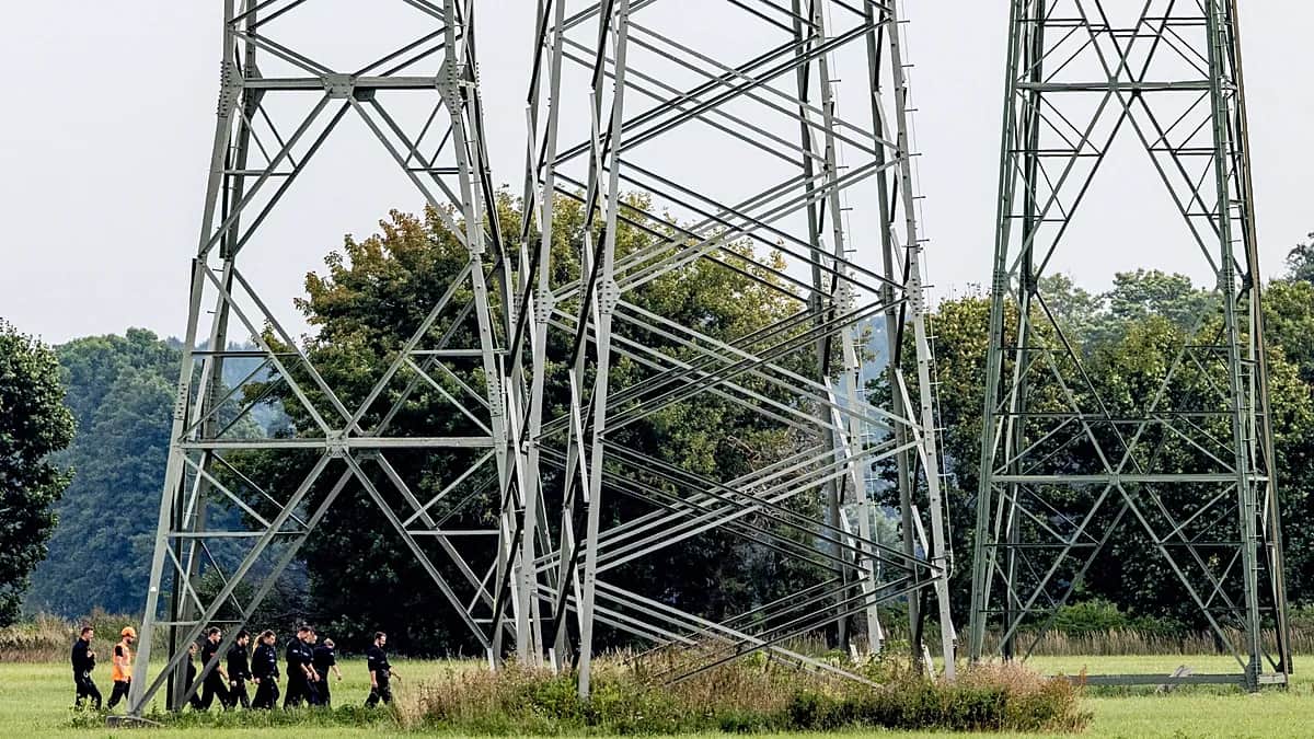 Hallan artefactos en Alemania en el tercer intento de sabotaje contra la red eléctrica en una semana