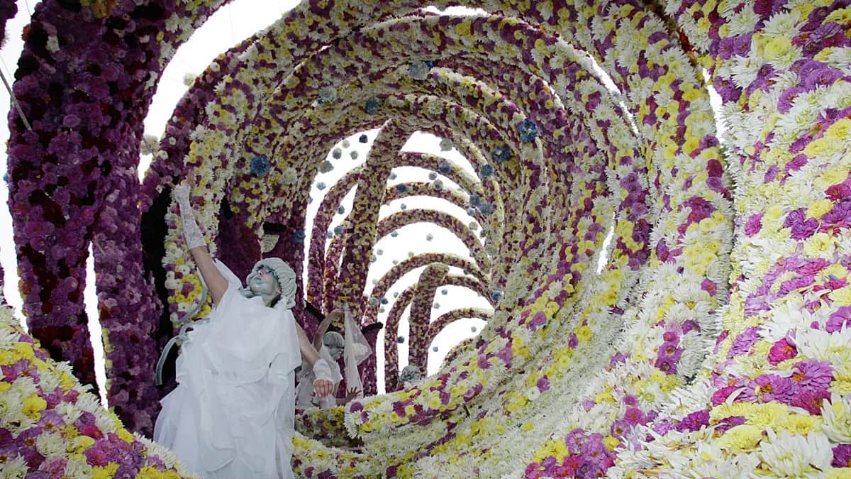 400.000 dalias y carrozas gigantes, Países Bajos acoge desfile floral espectacular