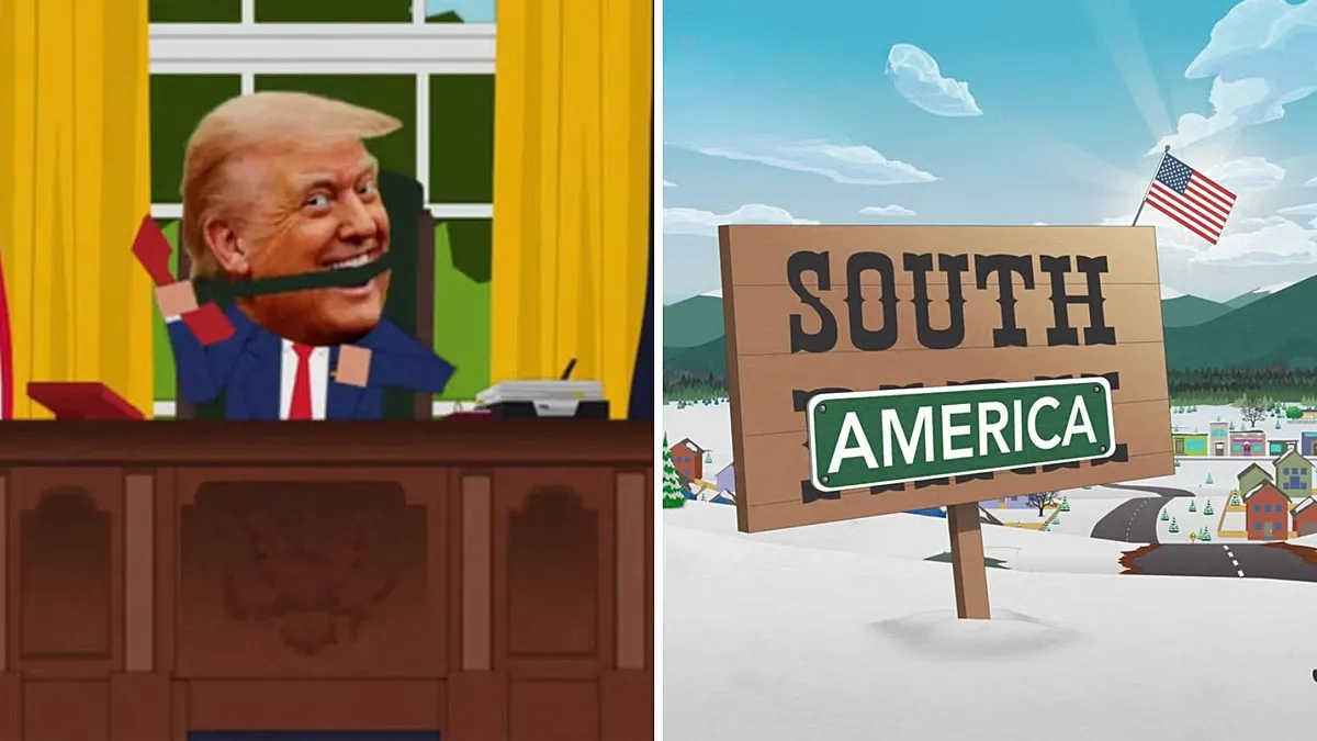 Los creadores de South Park trolean a Trump y rebautizan la serie como South America