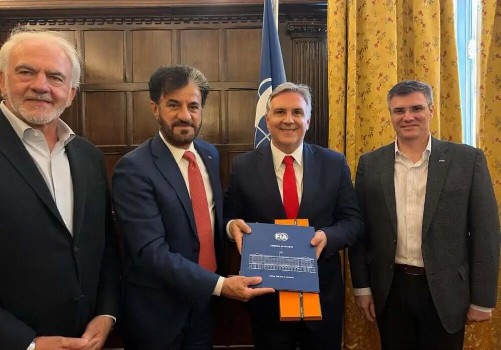 Llaryora se reunió con el presidente de la FIA: Córdoba avanza en las gestiones para volver a recibir al Rally Mundial