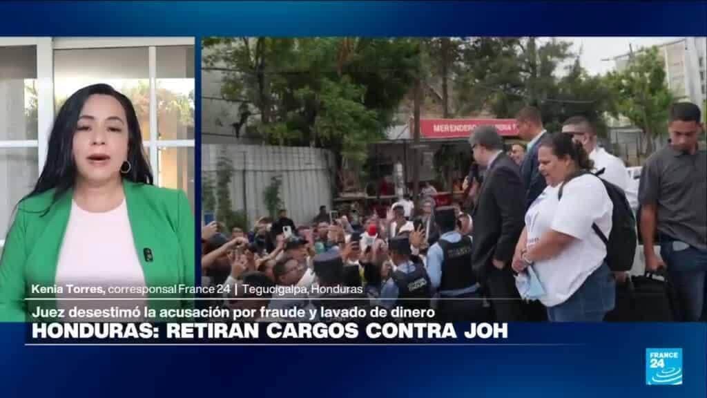 Informe desde Tegucigalpa: retiran cargos contra el expresidente Juan Orlando Hernández