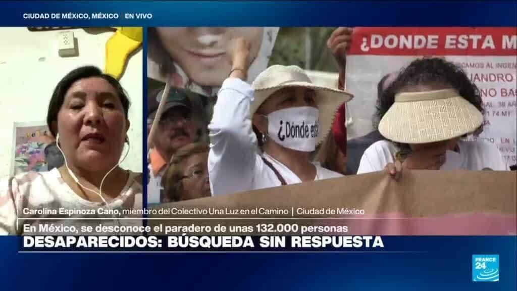 Carolina Espinoza: "Muchos de los desaparecidos no se reportan en México por temor a represalias"