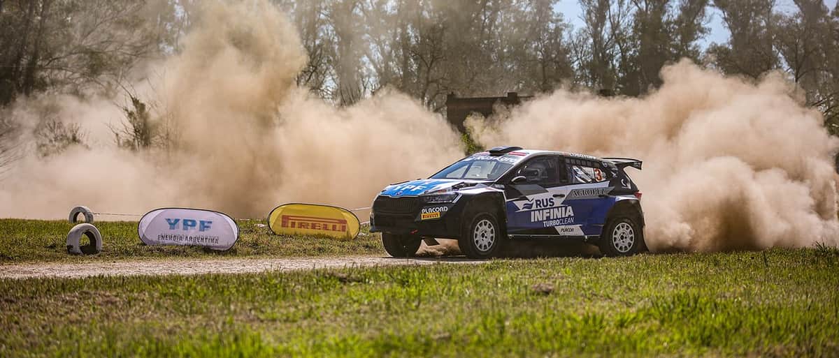 Federico Villagra marcó el ritmo en el shakedown del Rally de San Francisco
