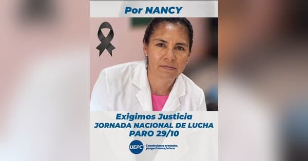 Paro docente este jueves 29: UEPC adhiere por el femicidio de Nancy Godoy