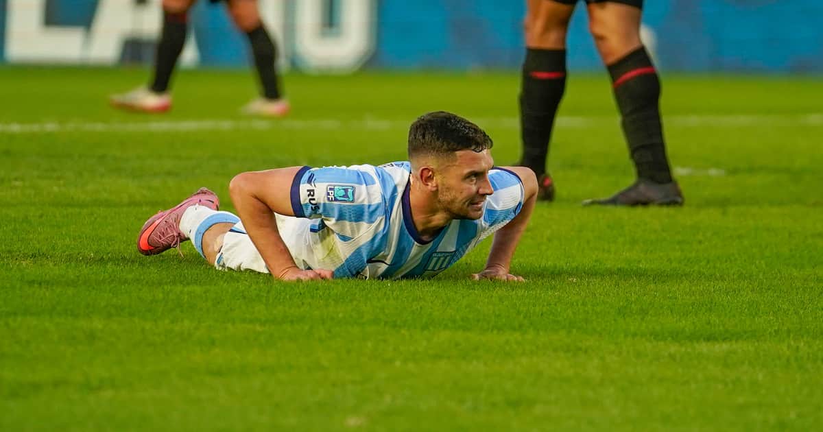 Racing y un déficit de contundencia que suma preocupación: sus delanteros llevan 1500 minutos sin hacer un gol