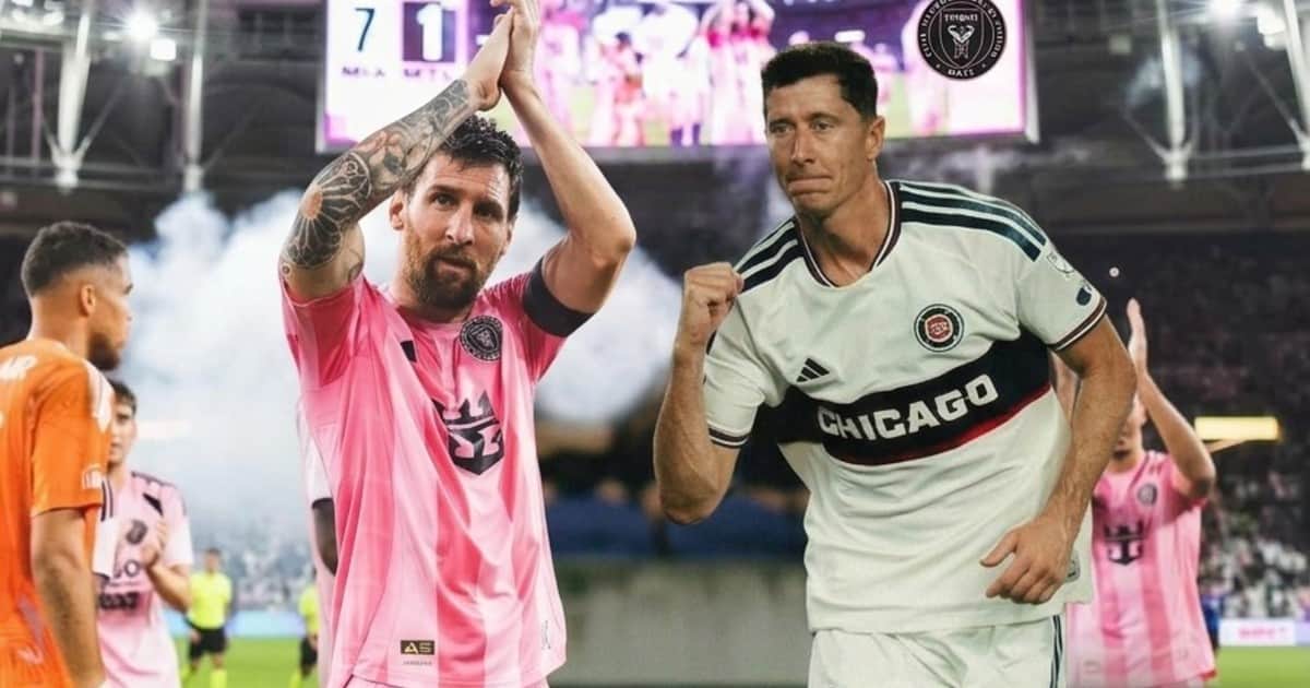Lionel Messi vs Lewandowski, la cuenta pendiente de dos cracks se reedita en el Inter Miami vs Chicago por la MLS