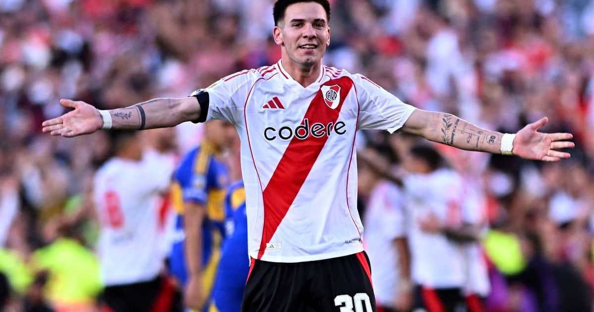 Inédita confesión de Mastantuono: "El gol de tiro a libre a Boca fue el mejor momento de mi vida"