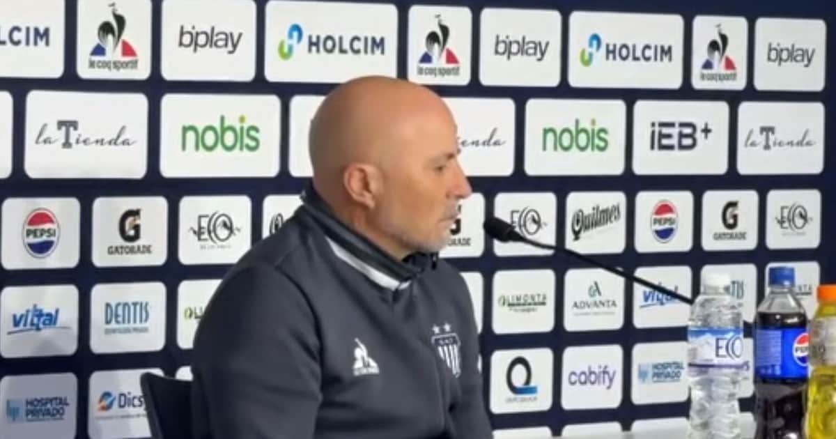 Sampaoli tras otro negativo resultado en Talleres: "Se está complicando más de lo que esperaba, la responsabilidad es mía"