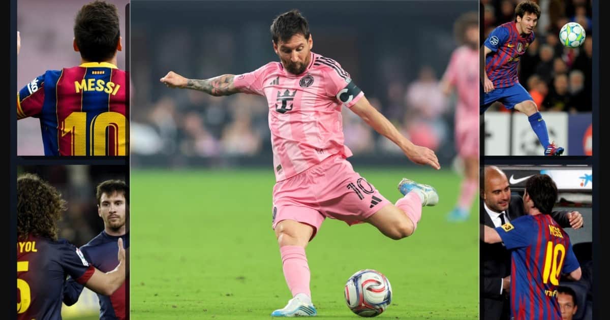 Uno por uno, todos los poker de Messi