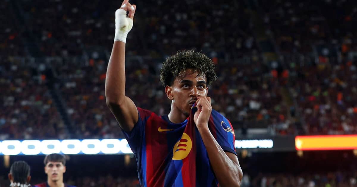 Lamine Yamal hizo historia con Barcelona y superó a Mbappé y Haaland