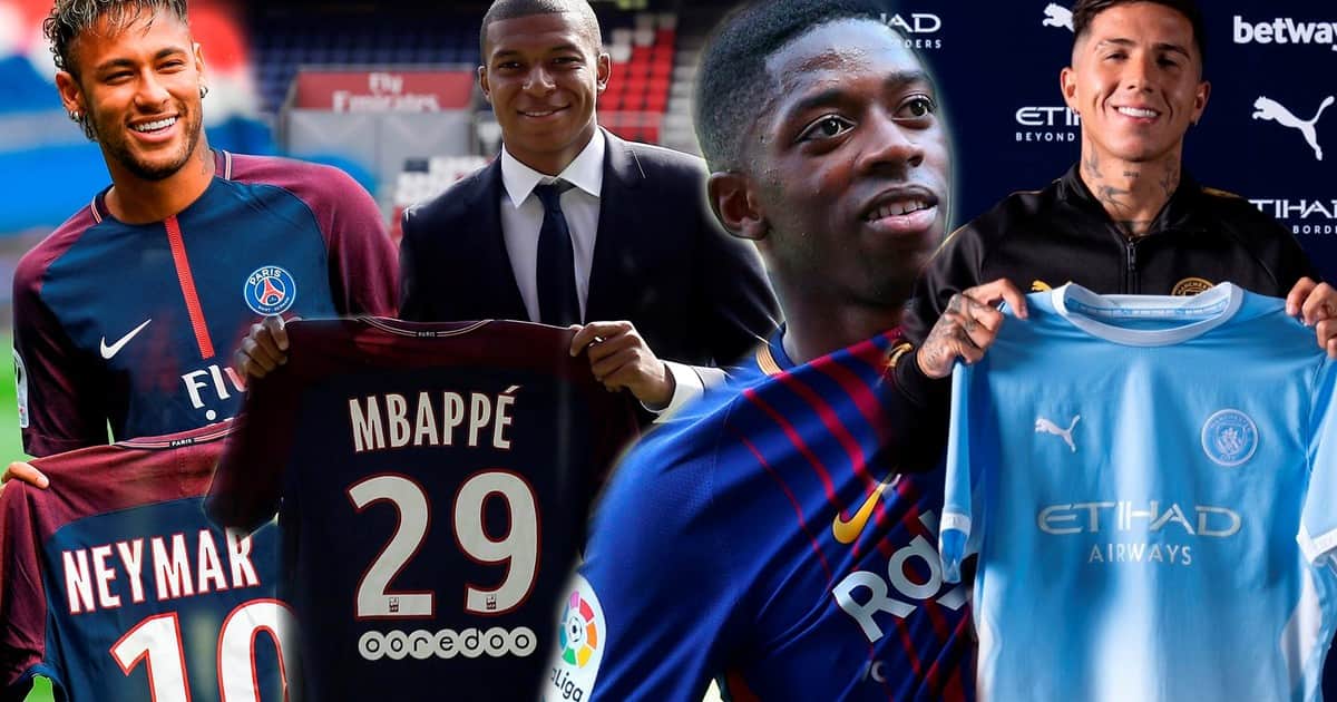 Con Enzo Fernández en el Top 5, los pases más caros de la historia del fútbol