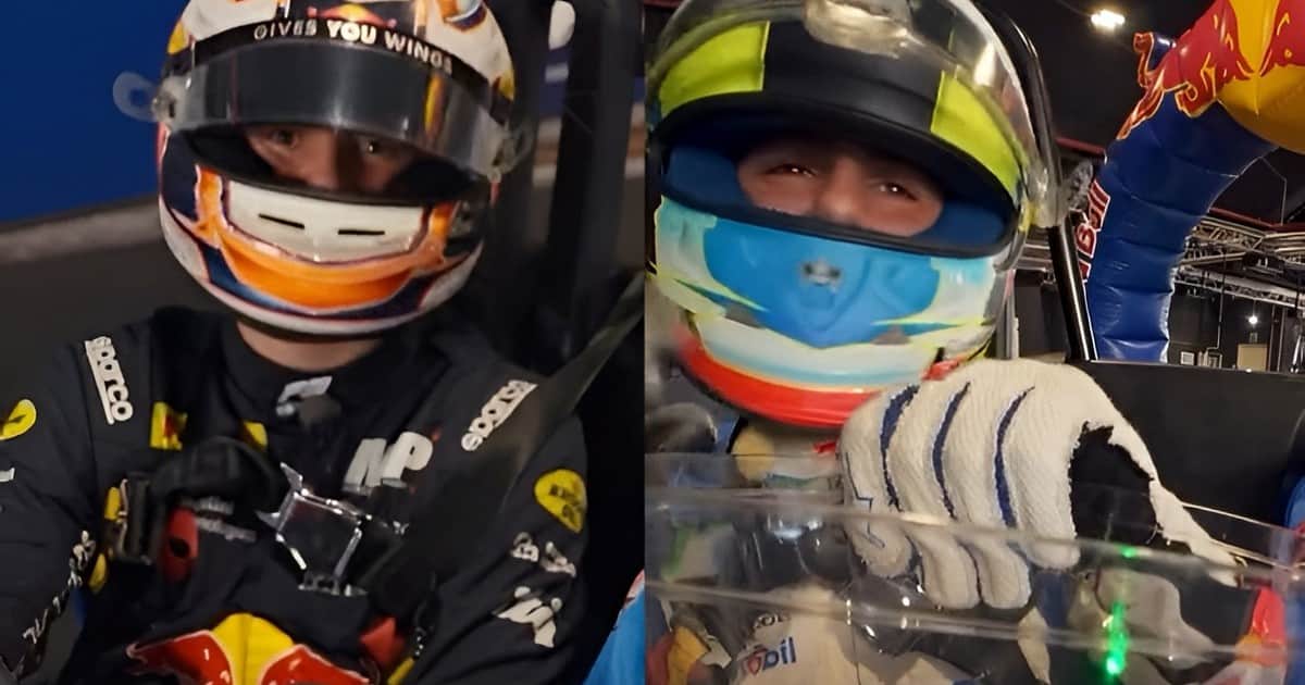 Colnaghi le ganó a un piloto de Fórmula 1 en un desafío insólito