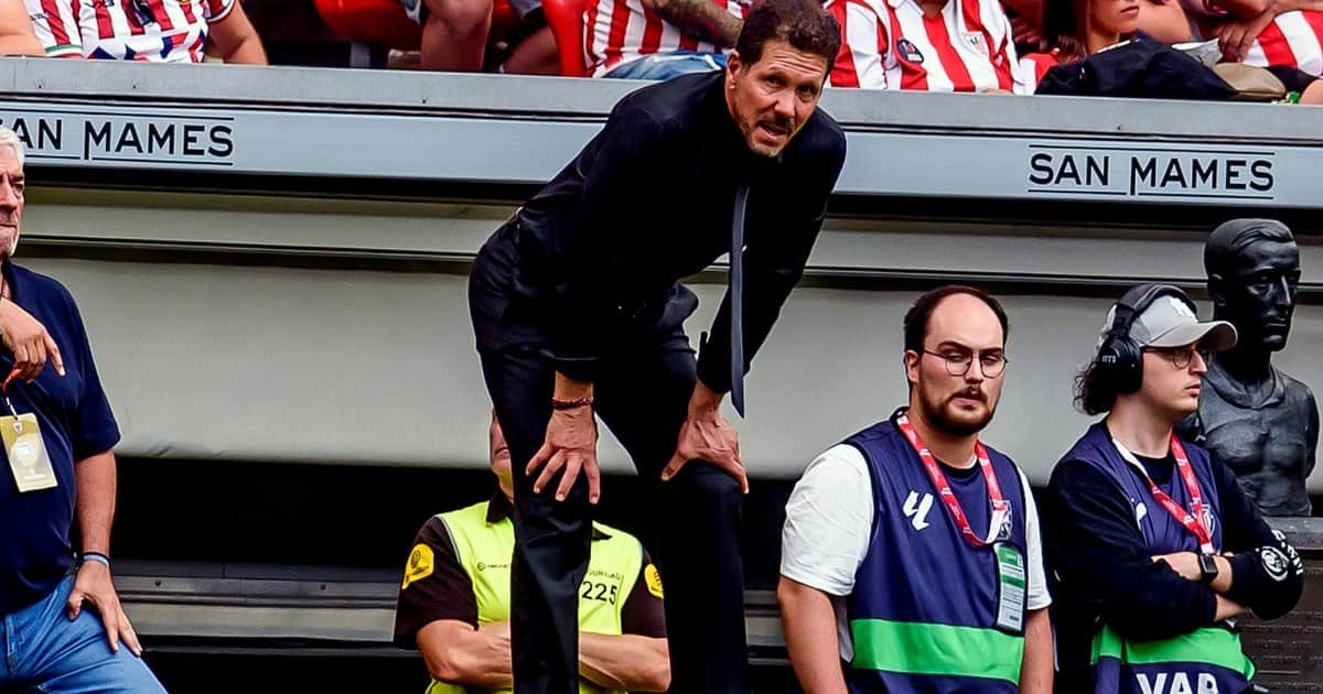 Simeone y la goleada que sufrió en Atlético Madrid: de la autocrítica a la contundente respuesta por Julián Álvarez