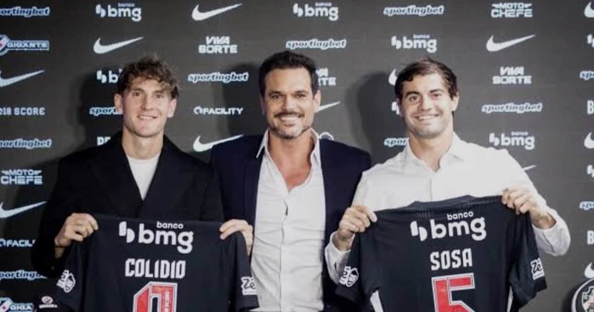 Entre la Sudamericana y el descenso: la buena noticia que recibieron Colidio y Santiago Sosa en Vasco da Gama