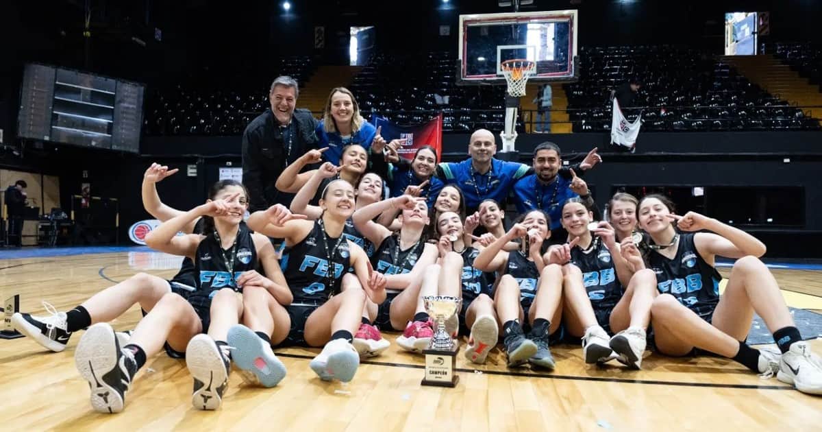 Buenos Aires salió campeón del Argentino de Infantiles femenino de básquet