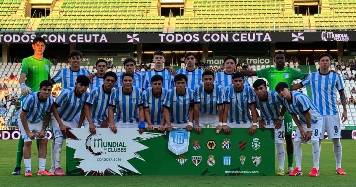 El sueño terminó: los pibes de Racing cayeron en la final del Mundial de Clubes Juvenil