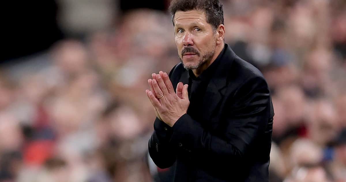 El elogio de Simeone a Julián Álvarez: "El partido que hizo fue muy bueno..."