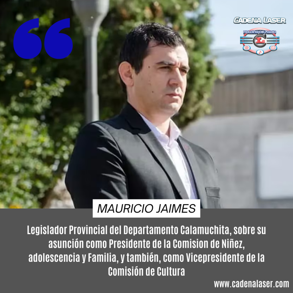 NOTA: Mauricio Jaimes, Legislador Provincial del Departamento Calamuchita